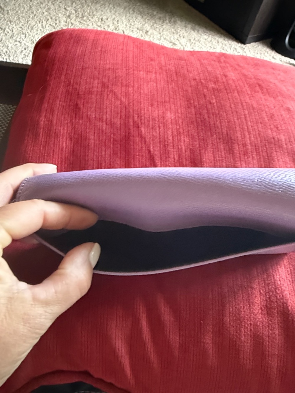 Coach large wallet/clutch , lavender , great condition! - Picture 4 of 7